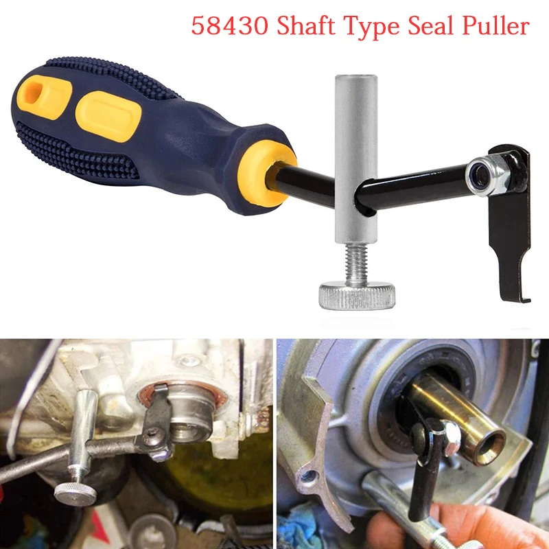 

【US STOCK】MX 58430 Shaft Type Seal Puller W/ Spare Hook Crankshaft Camshaft Remover Auto Tools Professional