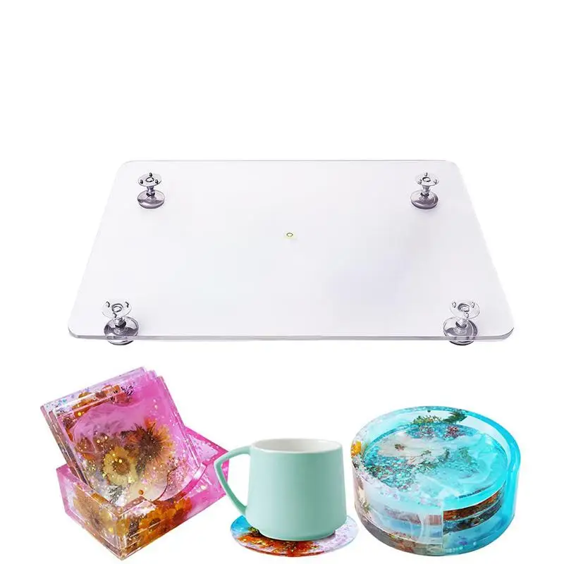 

Self Leveling Epoxy Resin Table Leveling Board Resin Leveling Table Adjustable Acrylic Self Flat Leveling Board For Woodworking
