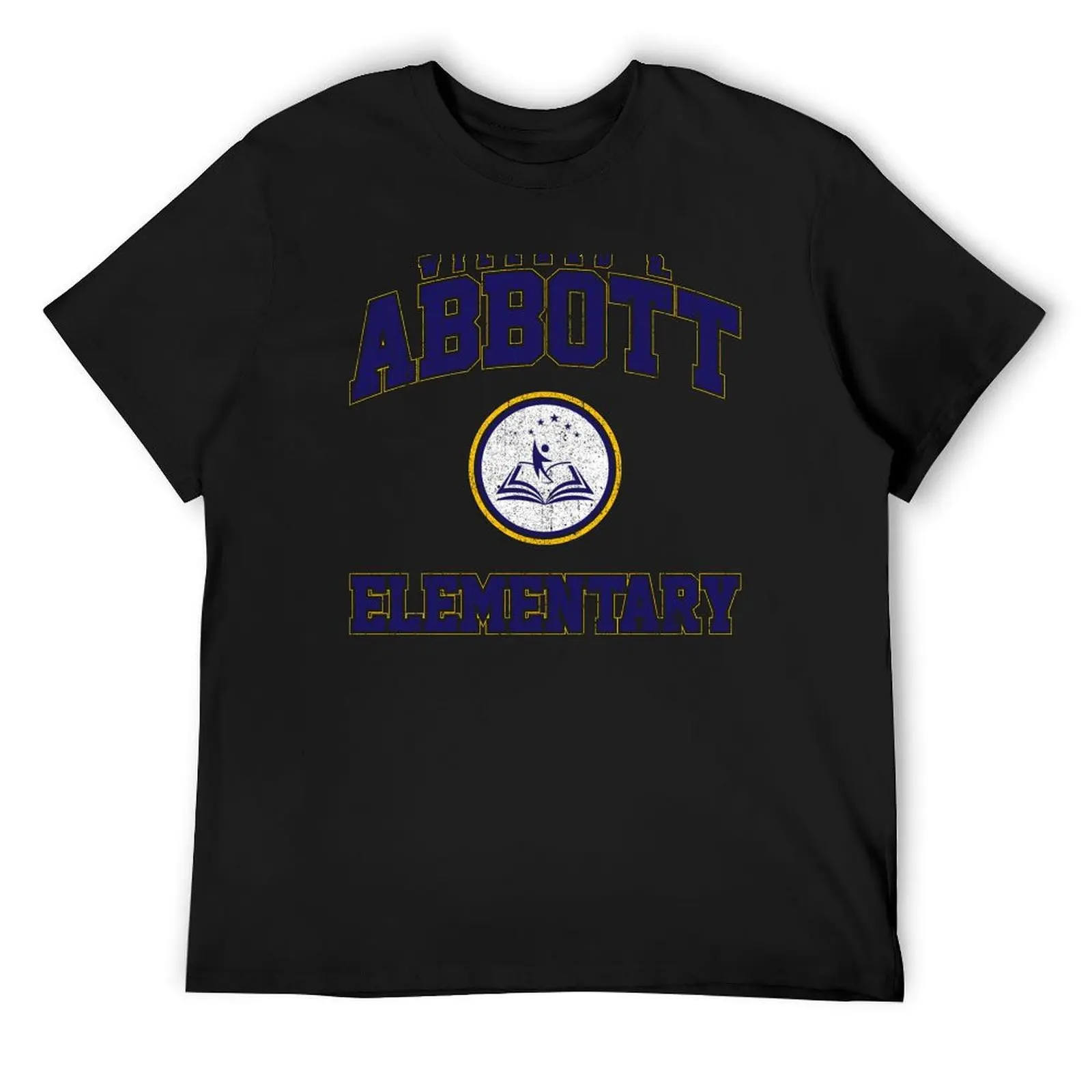 Футболка Abbott Elementary (вариант) белые фигурки аниме дешевые вещи мужские футболки с