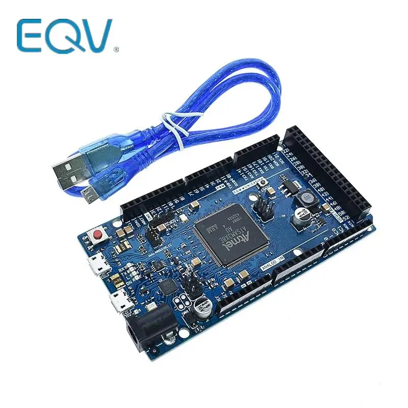 Плата DUE R3 AT91SAM3X8E SAM3X8E 32-битный модуль платы управления ARM Cortex-M3 для разработки Arduino