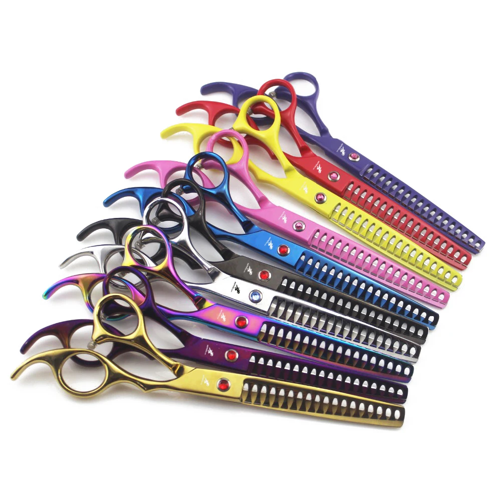 

Scissors Scissors Chunker Dog 7 Thinning Fishbone Puppy Grooming Professional Shears Stainless Teeth Dog Shears Japan Cat