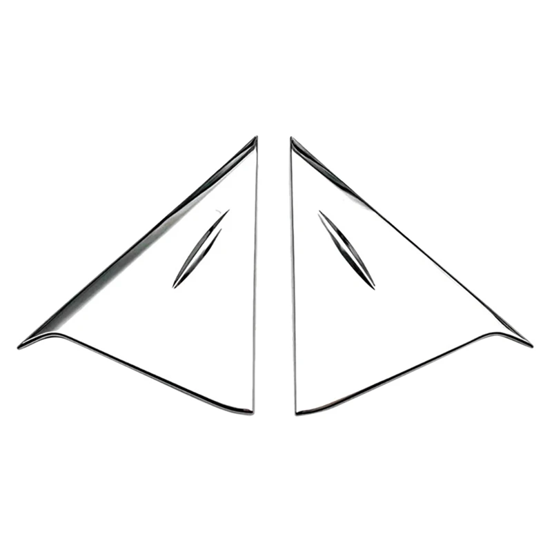 Для Toyota Yaris Cross 2020 2021 Хром ABS внешний задний спойлер для окна Тройная угловая