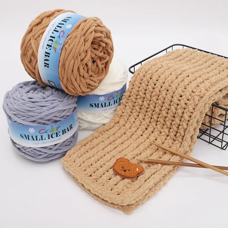 Self-woven Materials For Men And Women Chunky Yarn