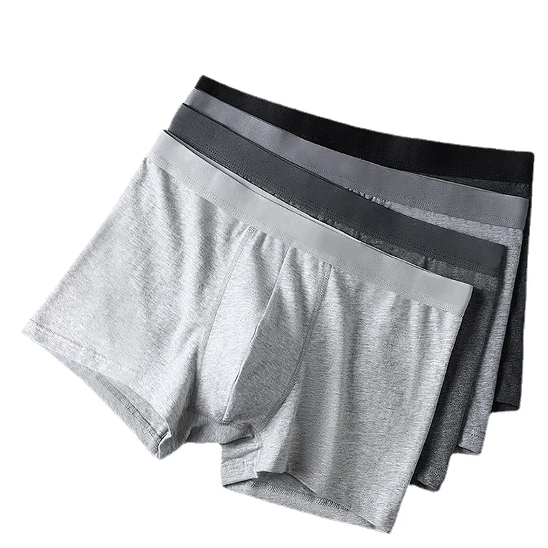 

50Long Staple Cotton Classic Men's Underwear Cotton Mid Waist Antibacterial Breathable Boxers Wholesale Mens Boxer Briefs Sexy