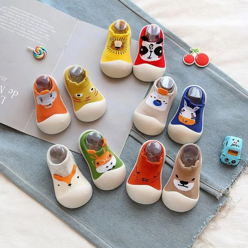 Baby Toddler Shoes Baby Shoes Non-slip Animal Shoes Sock Floor Shoes Foot Socks 10kinds
