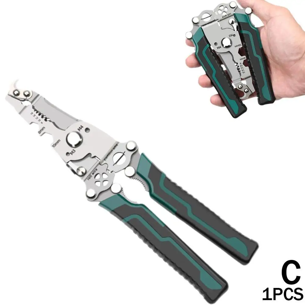 Щипцы для зачистки проводов плоскогубцы удаления корки многофункциональный