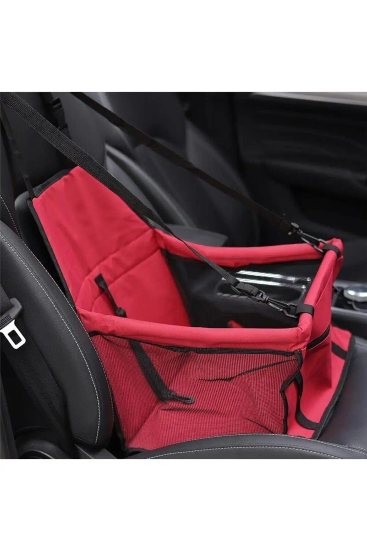 

Vehicle Travel Cat Dog Pet Carrier Seat Bag Car Bed With Protection Strap