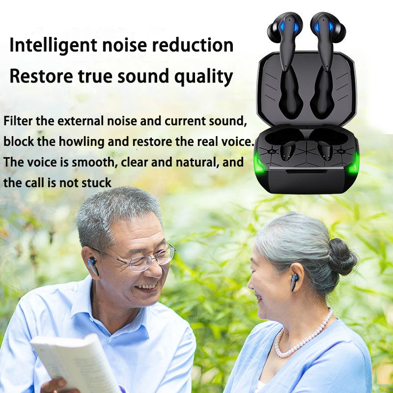 Внутриканальные перезаряжаемые слуховые аппараты HD качество звука