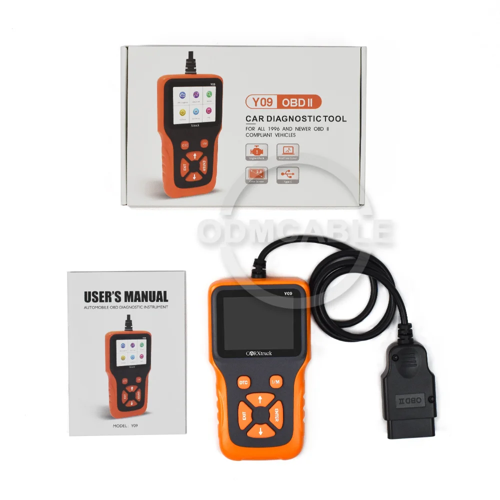 

Diagnostic Scanning Tool Automotive Scanner OBD2 Scanner Y09 check Engine Code Reader Scanner Car Check Engine Fault Diagnostic