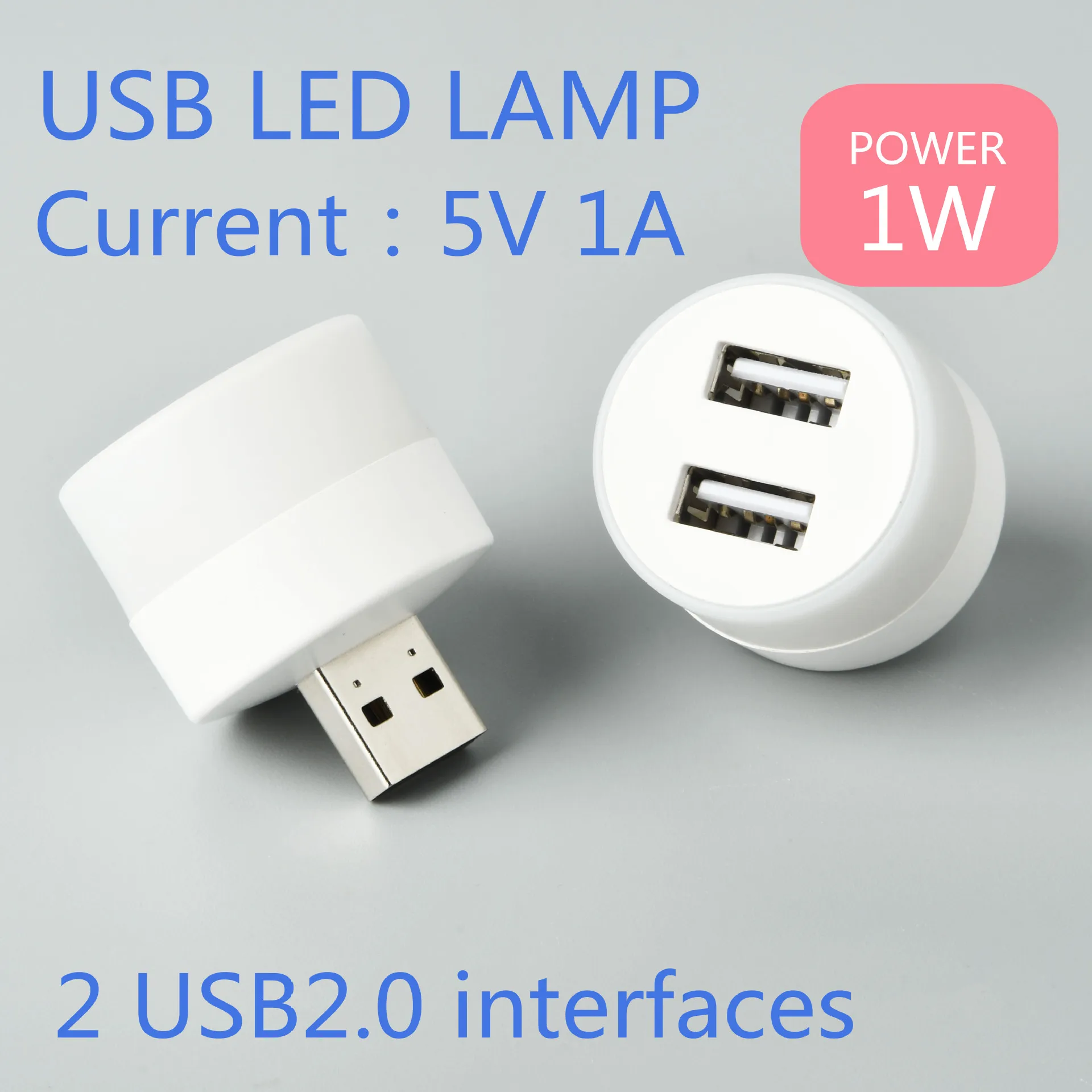 

1/2/3/6 шт., usb-лампа 5 в 1 Вт