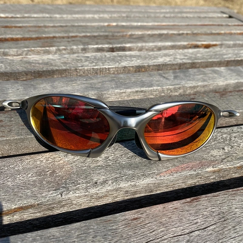 

Outdoor Sports Polarized Cycling Glasses Metal Frame Mountain Bike Cycling Goggles Men Sunglasses UV400 Protection Eyewear
