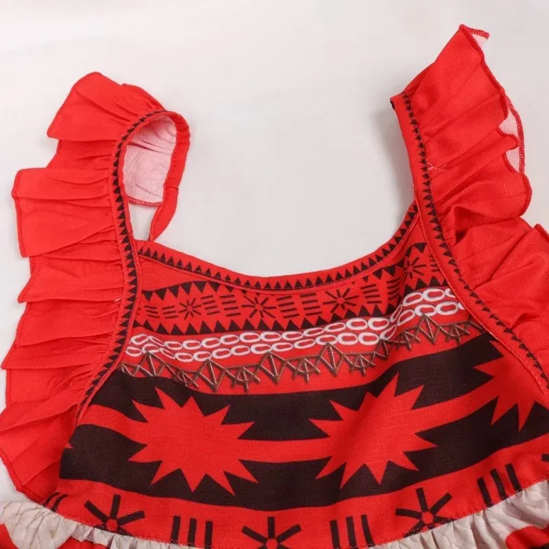 Новинка 2023 года платье Vaiana для девочек от 3 до 10 лет костюм Моаны детский наряд на