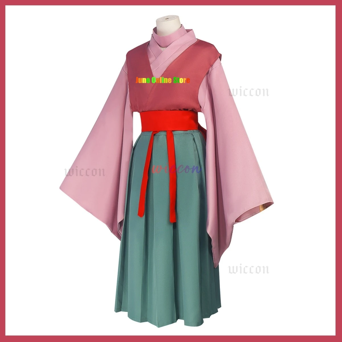 Anime HUNTER Aruka Zorudikku Cosplay Costume Alluka Zoldyck Japanese Kimono Wig Shoes Woman Cute Christmas Party Suit