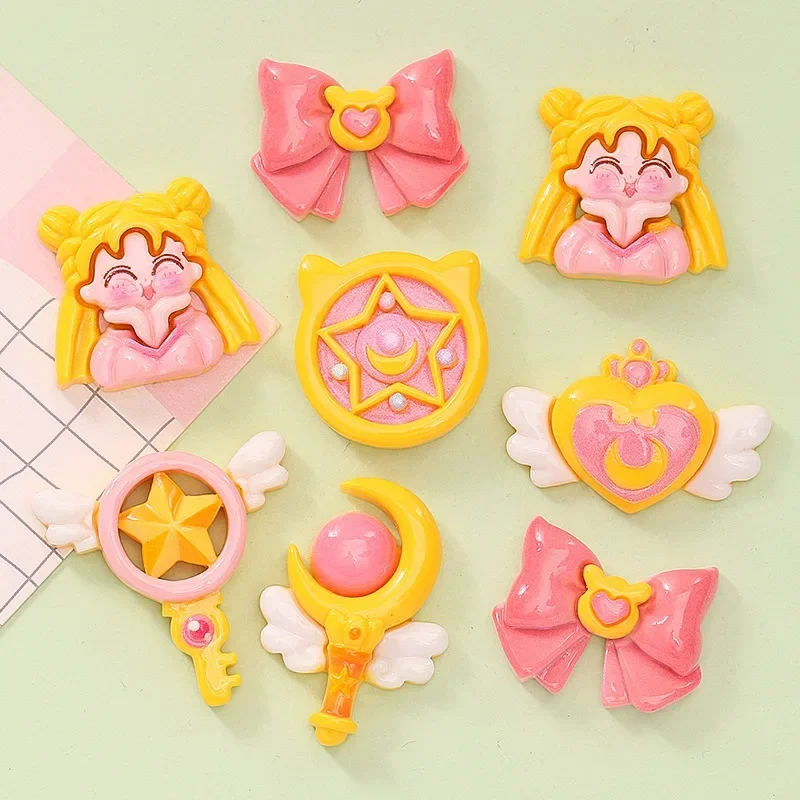 1 шт. волшебная палочка с бантом для девочек кремовый клей сделай сам чехол