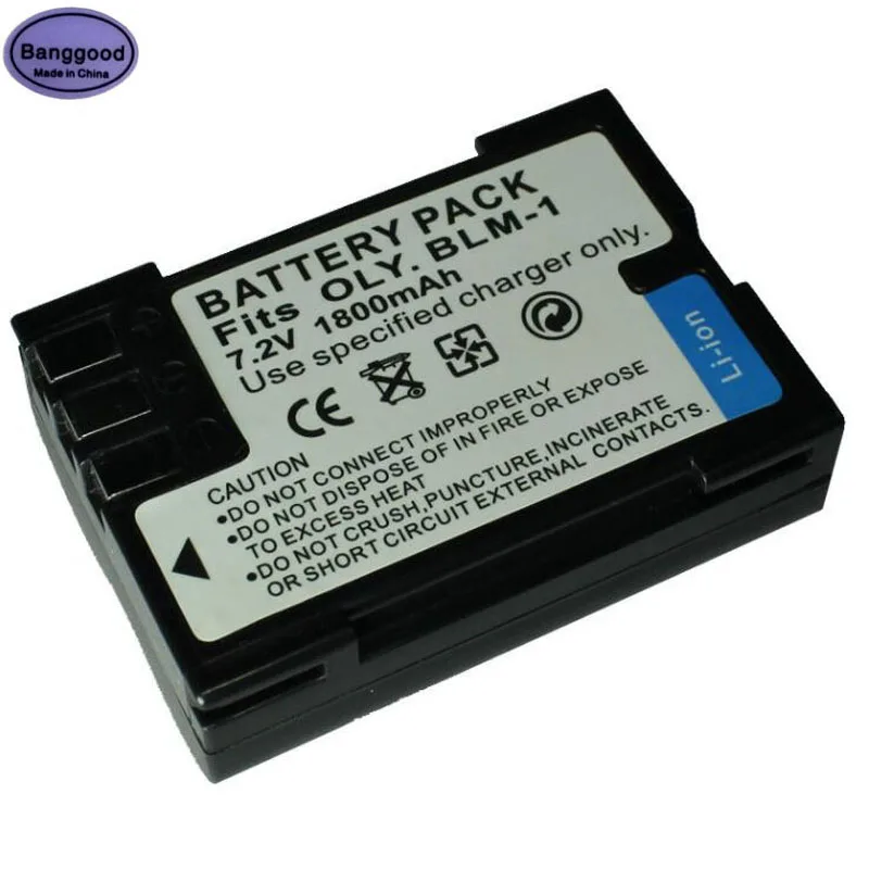 

New 7.2V 1800mAh PS-BLM1 Camera Battery BLM-1 For Olympus C-5060 C-7070 C-8080 E-30 E-300 E-330 E-500 E-510 E-520 E3 Battery