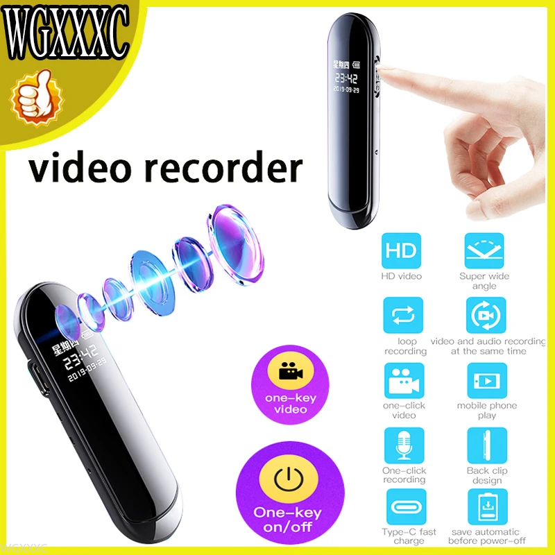 

V8 Mini HD DV DVR Video Camera Portable Outdoor Security Surveillance Small Audio Recorder Support Built-in Battery and Memory