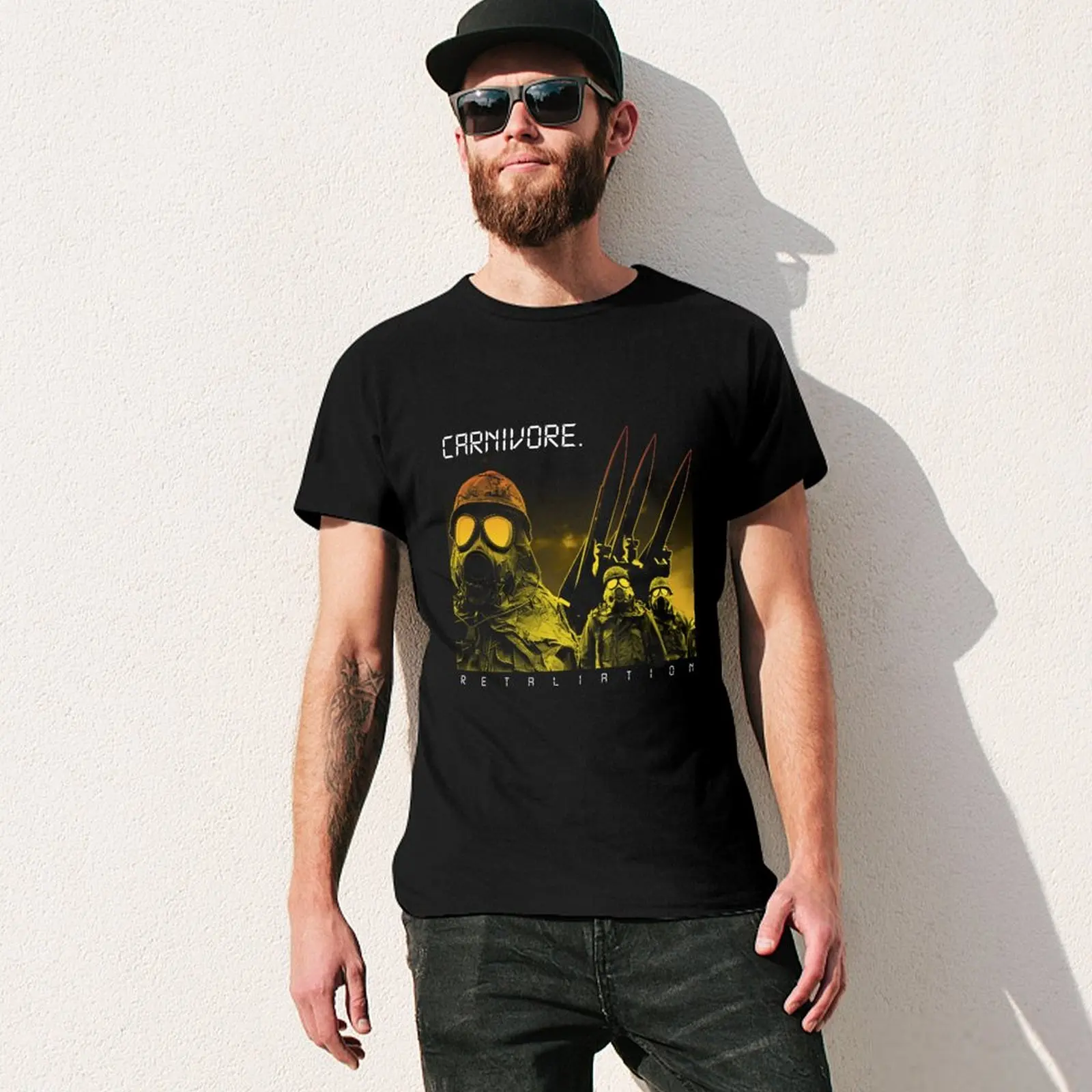 Фото Carnivore - Retaliation T-Shirt Базовая футболка с коротким рукавом для мужчин №3