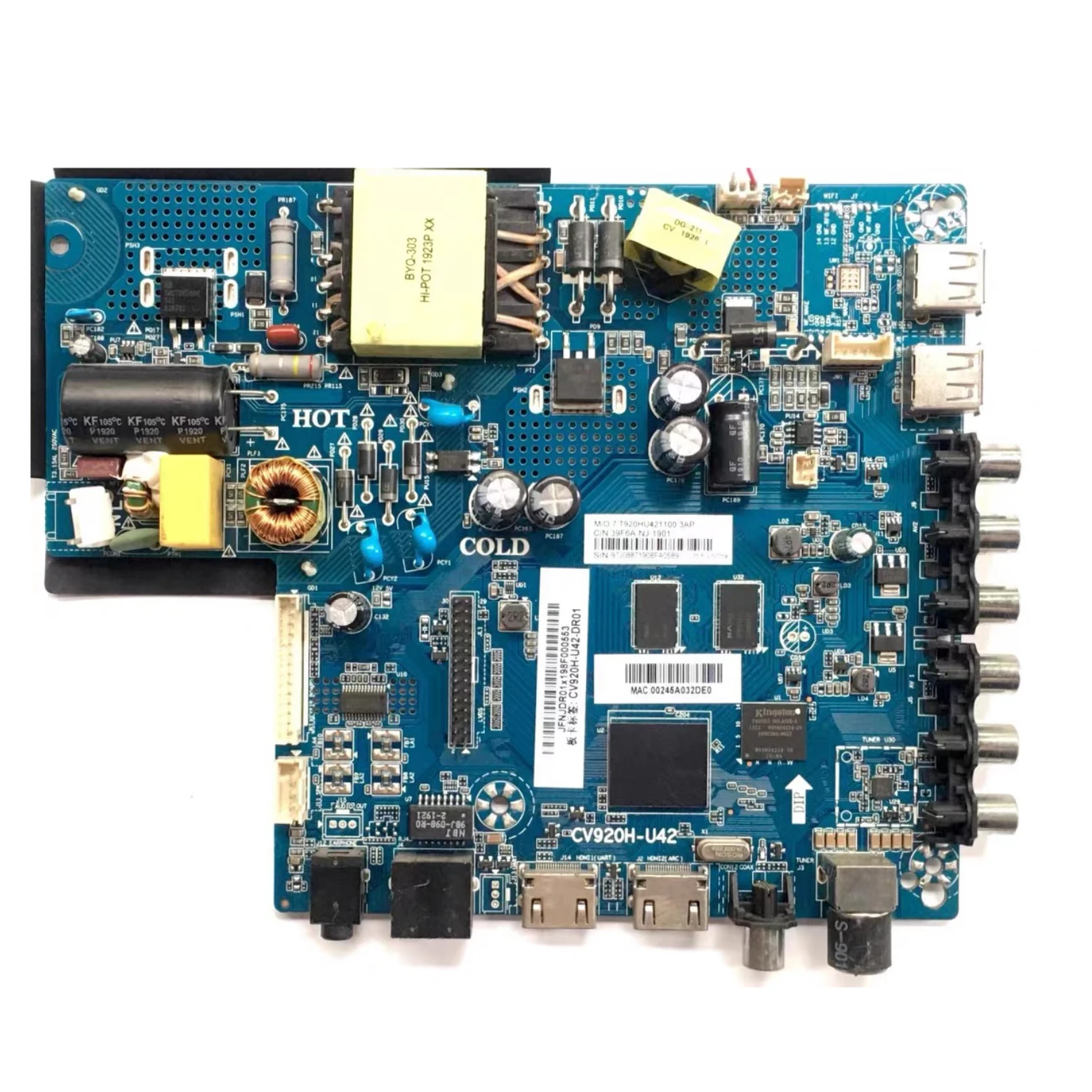 Оригинальная 4-ядерная материнская плата с Wi-Fi