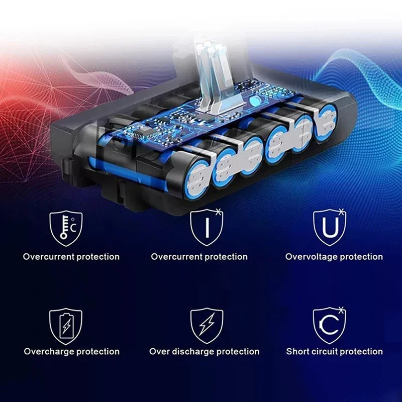 Фото 100% НОВАЯ перезаряжаемая батарея 6800/9800 мАч для Dyson V11 V15 DT Abs SV15 V11, пушистый беспроводной пылесос Animal Absolute №3