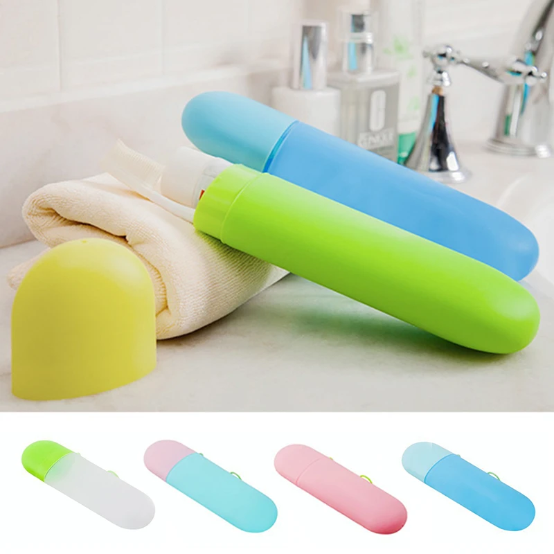 

Portable Travel Toothpaste Toothbrush Holder Bathroom Accessories Household Storage Case Outdoor Holder Organizer For Bathroom