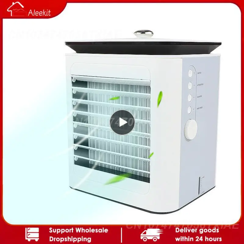 

Portable Air Conditioner Fan Ultra-low Mute Air Cooler Fan Multi-function Humidifier Purifier USB Desktop Air Cooler Fan