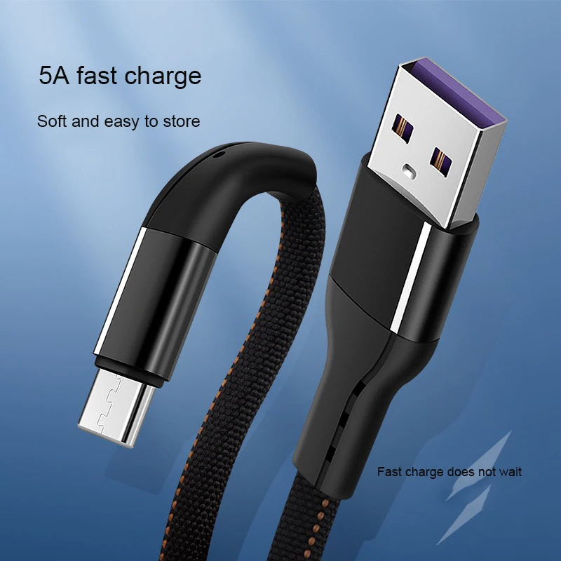 

аксессуары для телефона Кабель USB Type-C для быстрой зарядки Samsung S10 Plus Xiaomi mi9 5 А шнур зарядки телефона