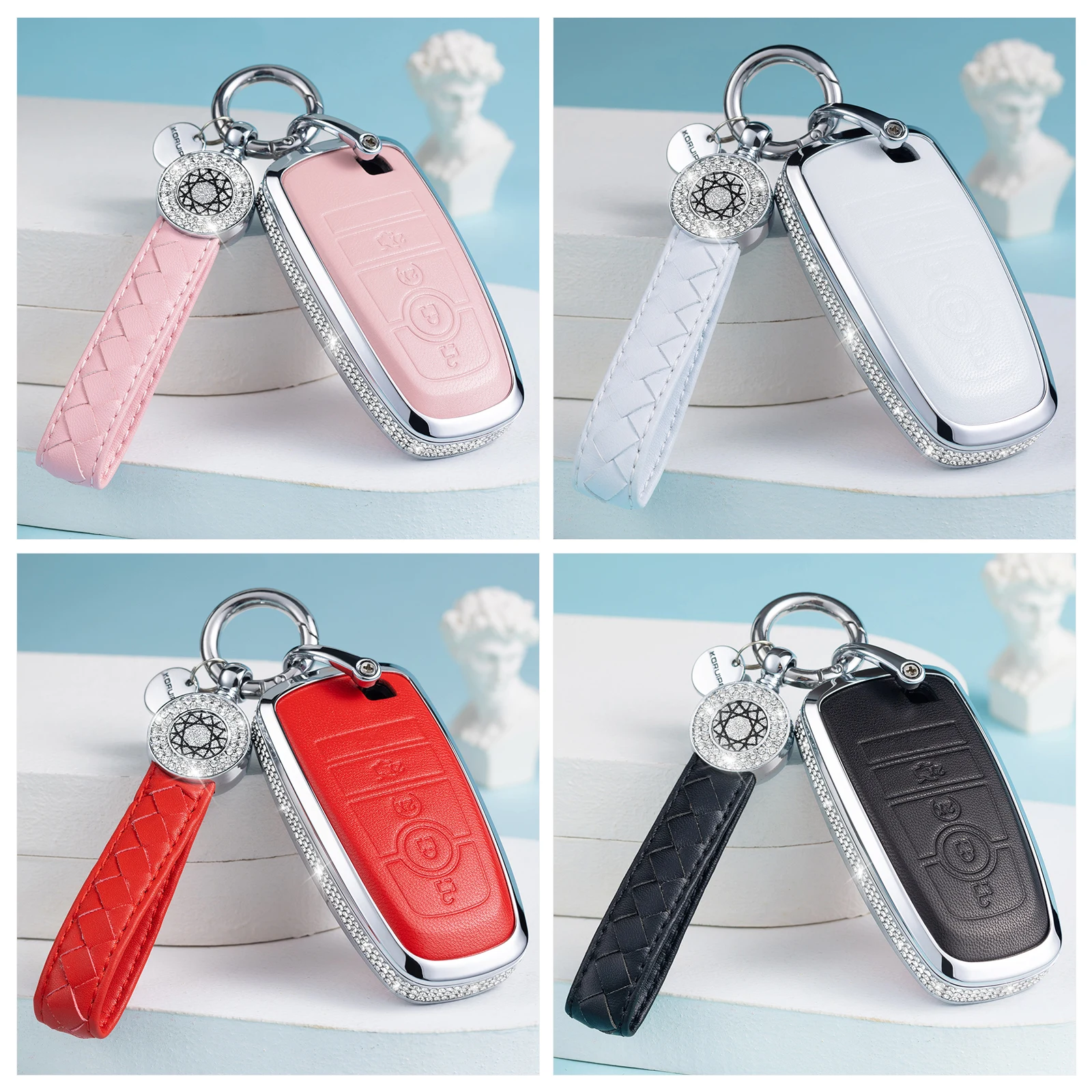 

Чехол для дистанционного ключа Ford Mustang Explorer темно-коричневый 2017, 2018, 2019