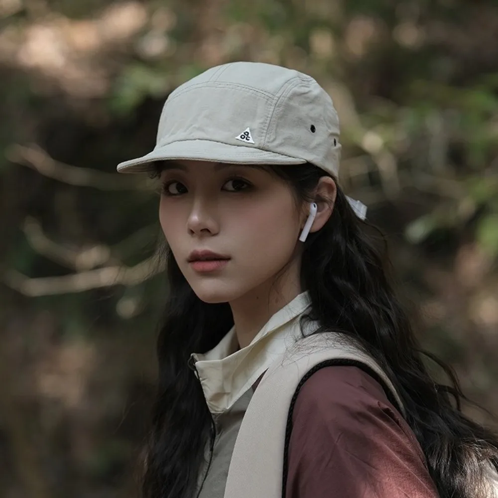 Универсальная однотонная бейсболка с короткими полями быстросохнущая шляпа от