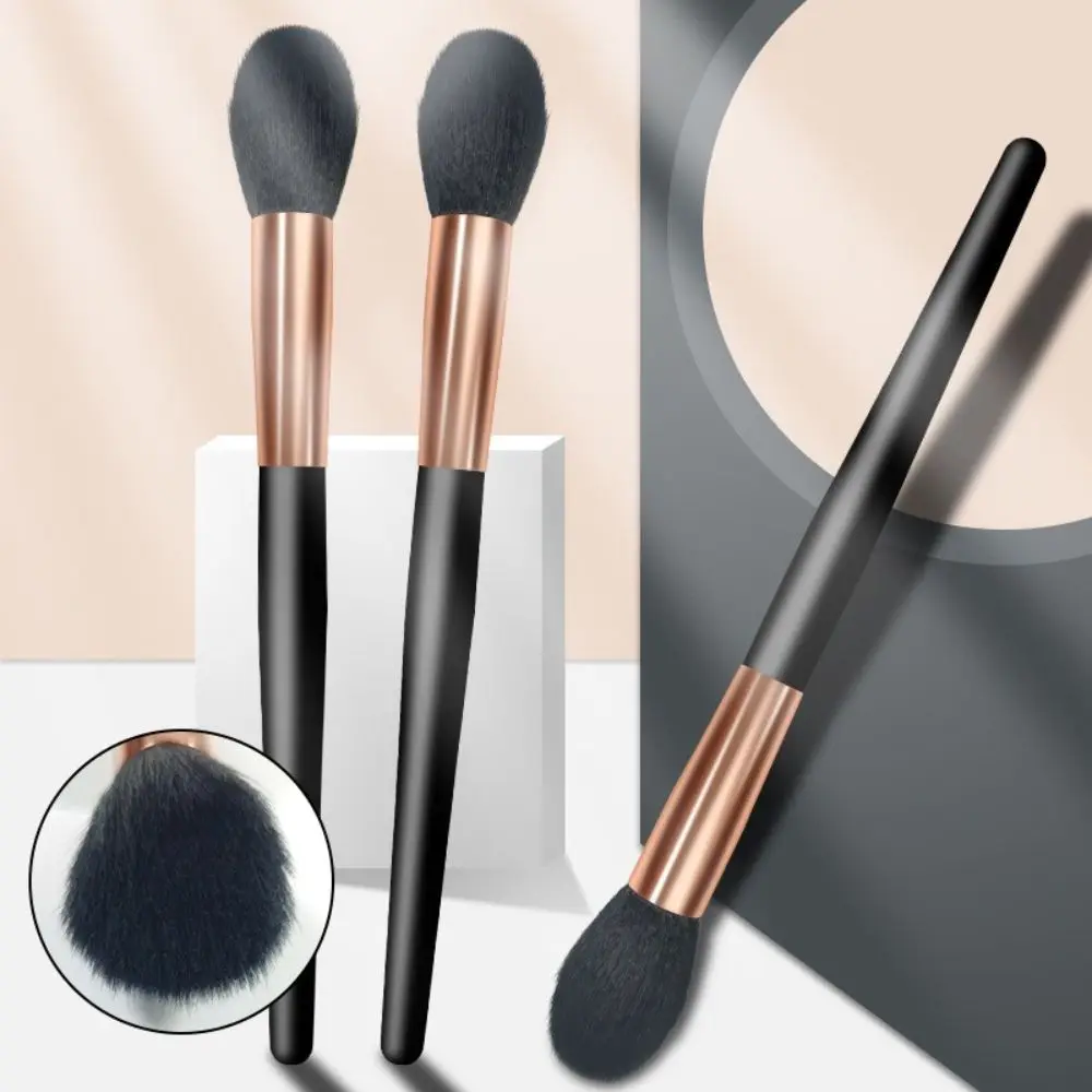 

1pc Smudge Blush Highlight Dense bristles Sculpt Makeup Brush Beauty Tools Powder Cosmetics Brush Makeup Smudge Brush