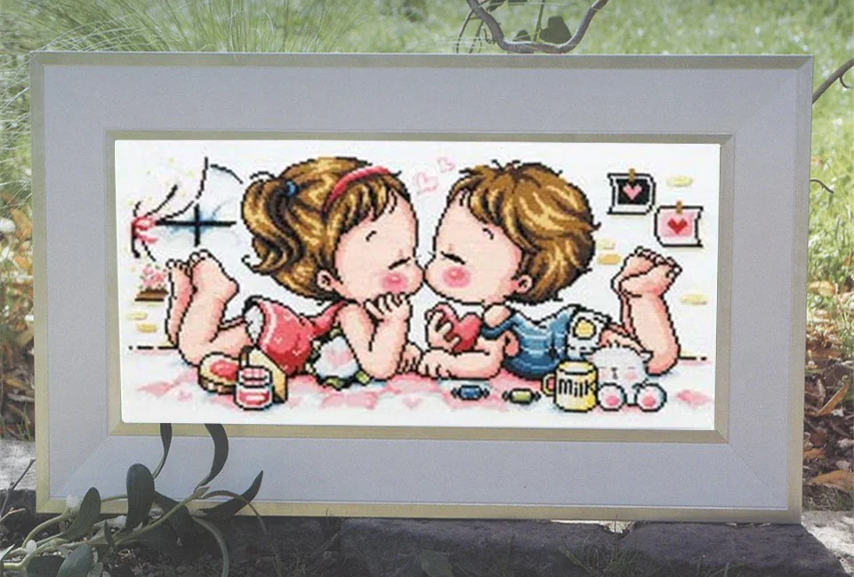 

Cross Stitch Set Chinese Cross-stitch Kit Embroidery Needlework Craft Packages Cotton Fabric Floss New Designs Embroidery G24