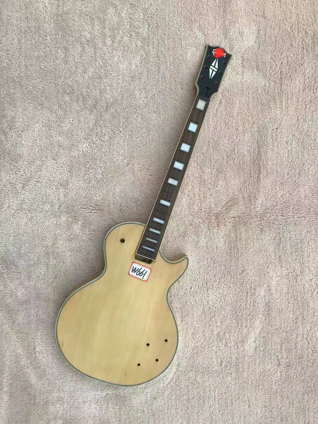 DIY (Not New) G Custom Electric Guitar without Hardwares in Stock Discount Free Shipping W661