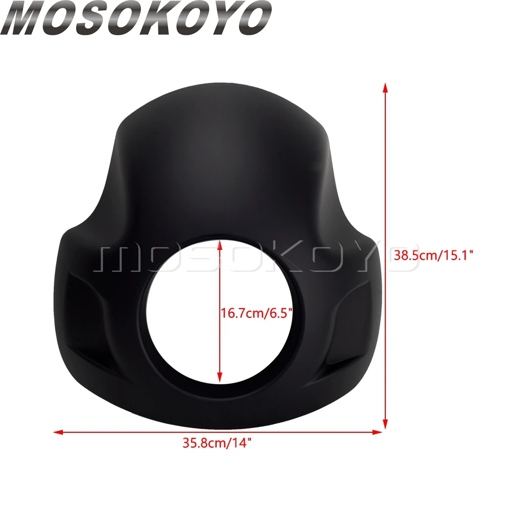 Обтекатель для мотоциклетной фары 5 75 дюйма 3/4 лобовое стекло Harley Sportster XL883 1200 Roadster