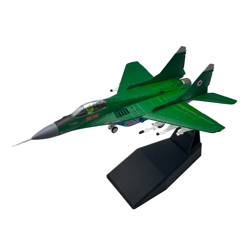 

1/100 Scale North Korea MIG-29 Mig29 Fulcrum C Fighter Diecast Metal Plane Aircraft Airplane Model Children Gift Toy Ornament