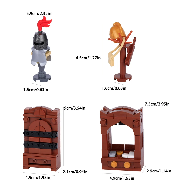 BRICKPANDA Средневековый военный замок