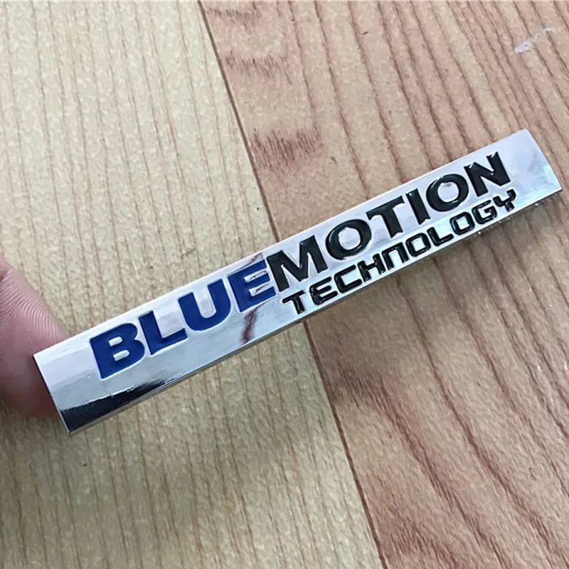 3D Автомобильная наклейка эмблема Автомобильный задний значок для Volkswagen VW Bluemotion