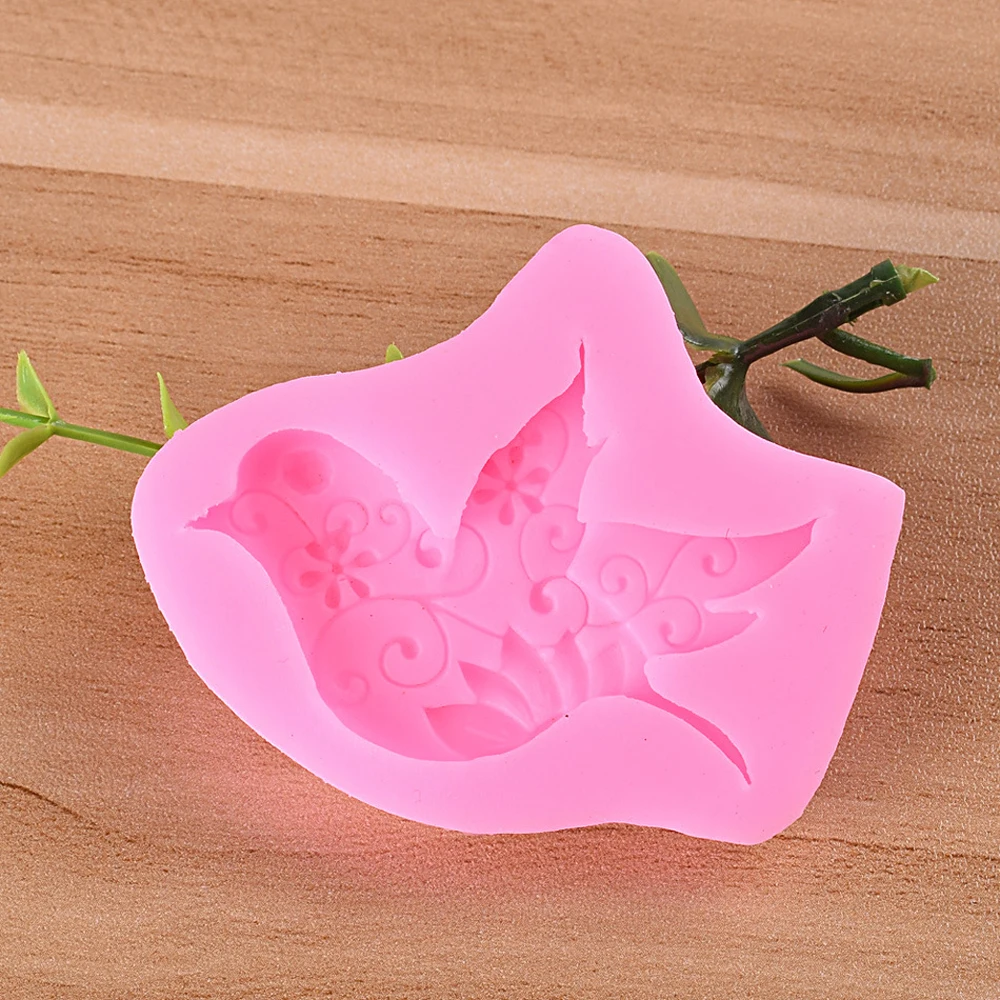 

3D DIY Pigeon Mold Bird Molds Cupcake Cookie Fondant Candy Craft Cake Mould Chocolate Pastry Baking Tool Kitchen Accessories
