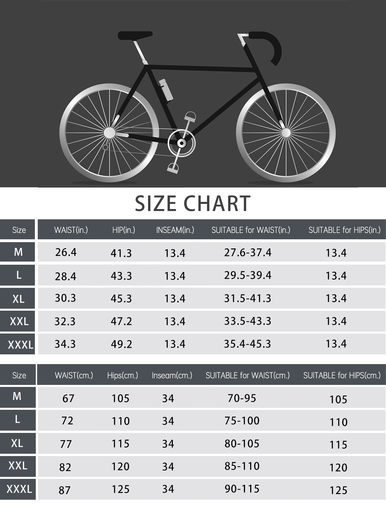 Men's Cycling Shorts Mountain Bike Outdoor Sports Downhill Loose Fit Quick-Dry Breathable Enduro MTB