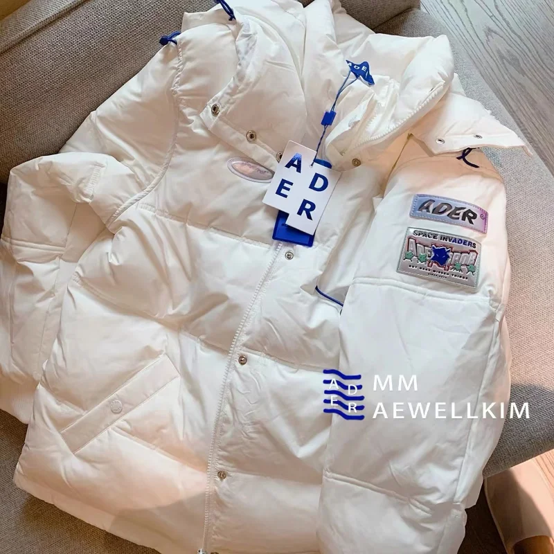 

Ader Winter New Style Men's and Women's High-quality Hooded Korean White Duck Down Jacket Warm Coat