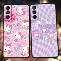 hello kitty pekkle pochacco case for samsung galaxy s22 s20 s21 fe ultra s10 s9 m22 m32 note 20 ultra 10 plus 5g phone cover bag
