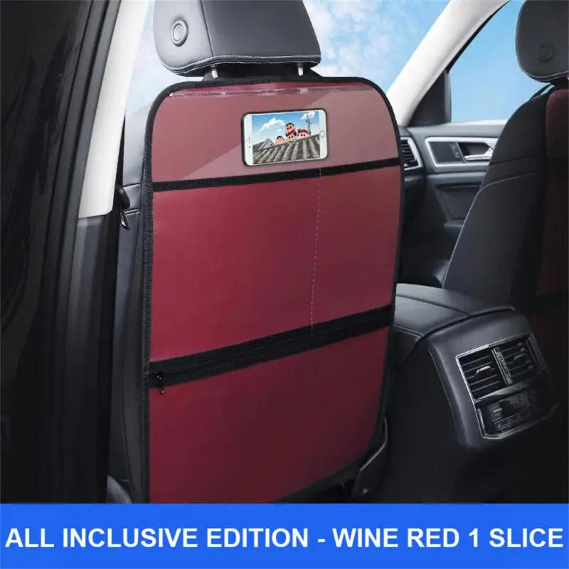 

Storage Kick Pad Anti-dirty Anti-kick Anti Kick Mat Pad Seat Cover Multipurpose Leather Car Seat Back Protector Cover