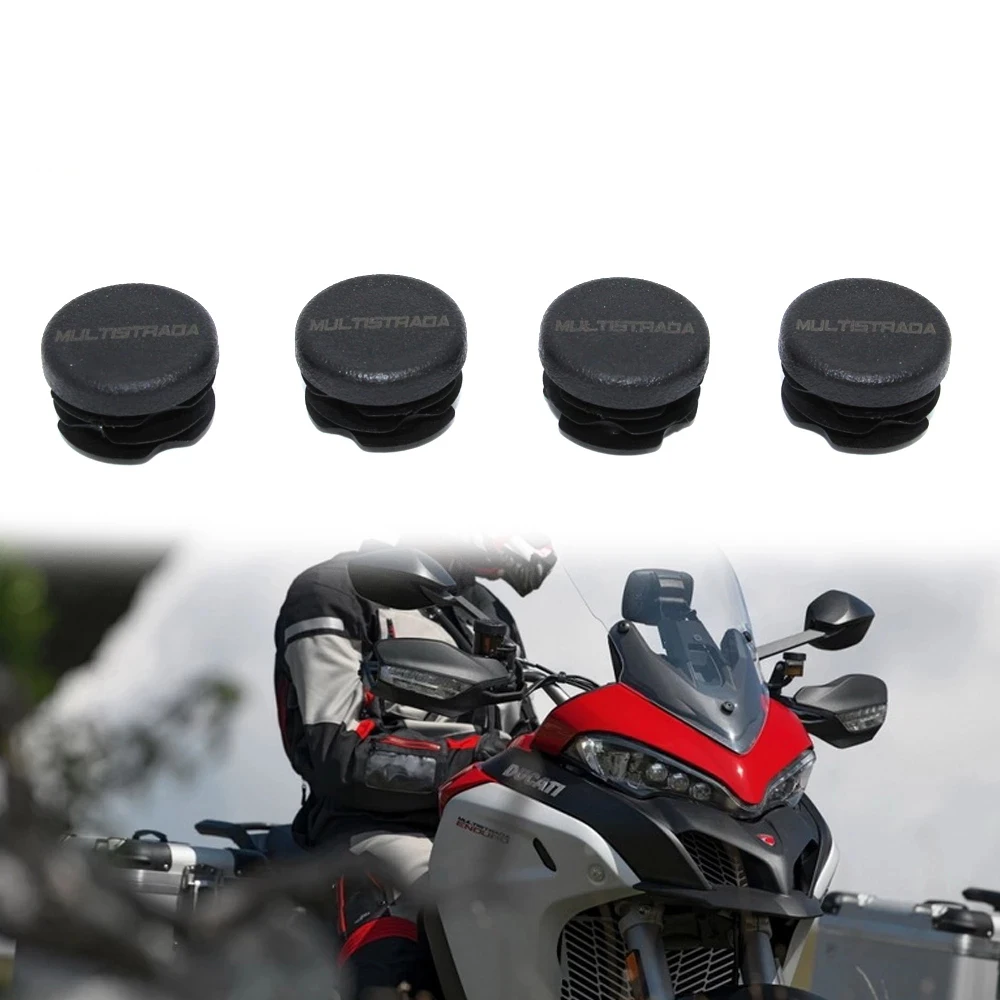 

Frame End Caps Fairing Screws Frame Hole Cap Cover Plug Decor For Ducati Multistrada 1260 1260s 2018-2021