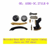 suitable for mercedes benz m271 old engine timing chain set vvt wheel asbg 3c 271lk 9