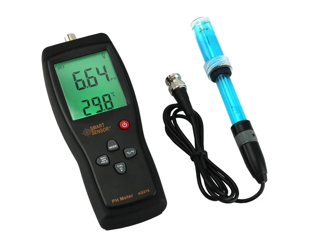 Цифровой pH-метр жидкий для воды молока аквариума плавания лабораторного