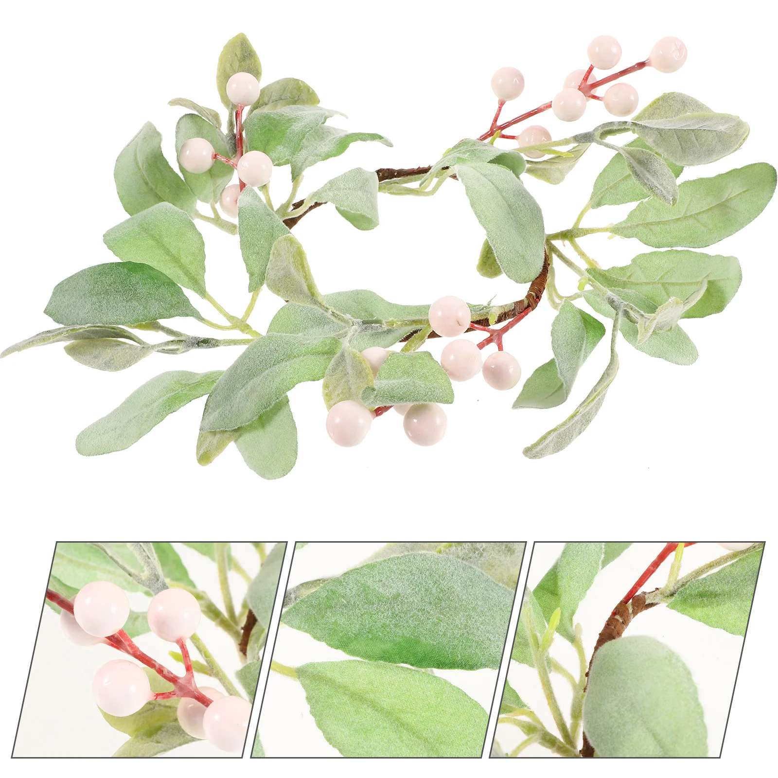 

Multi-use Pillar Ring Wreath Artificial Wreath Creative Ring