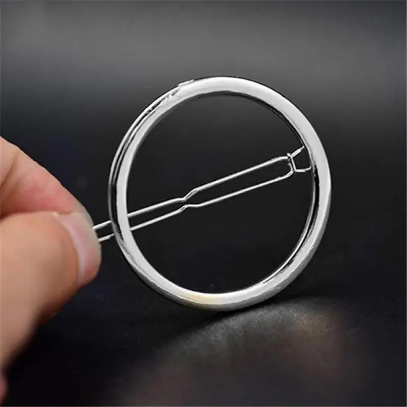 Модные женские аксессуары для волос треугольная заколка металлическая