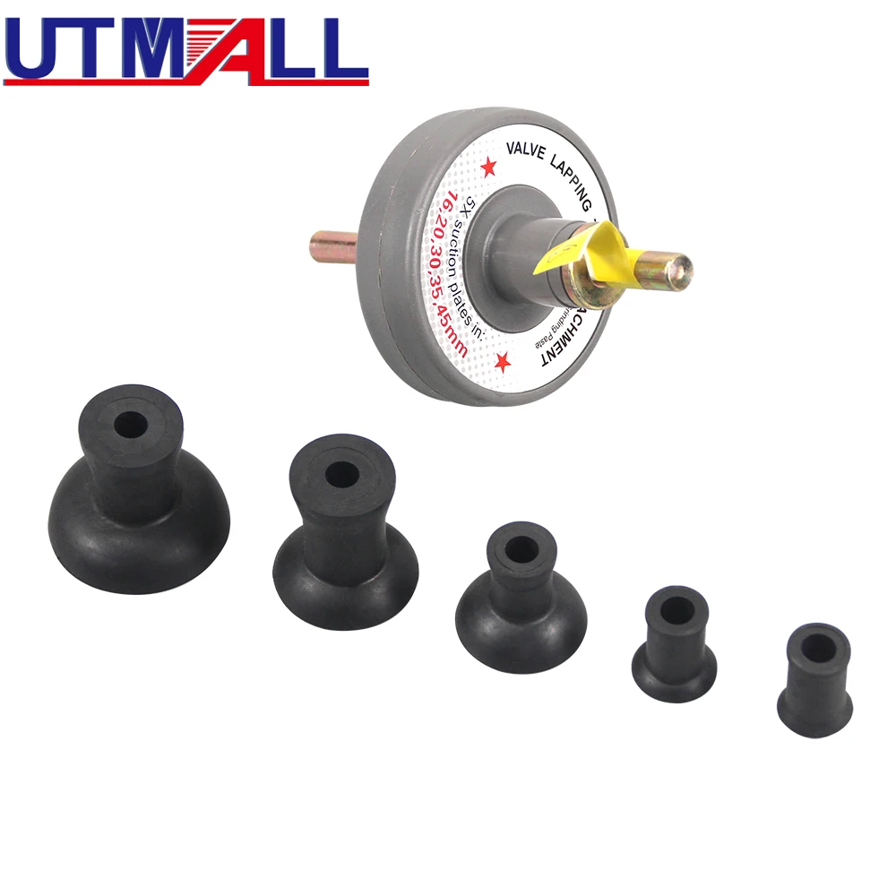 Инструмент для ремонта автомобиля с хвостовиком и 5 присосками