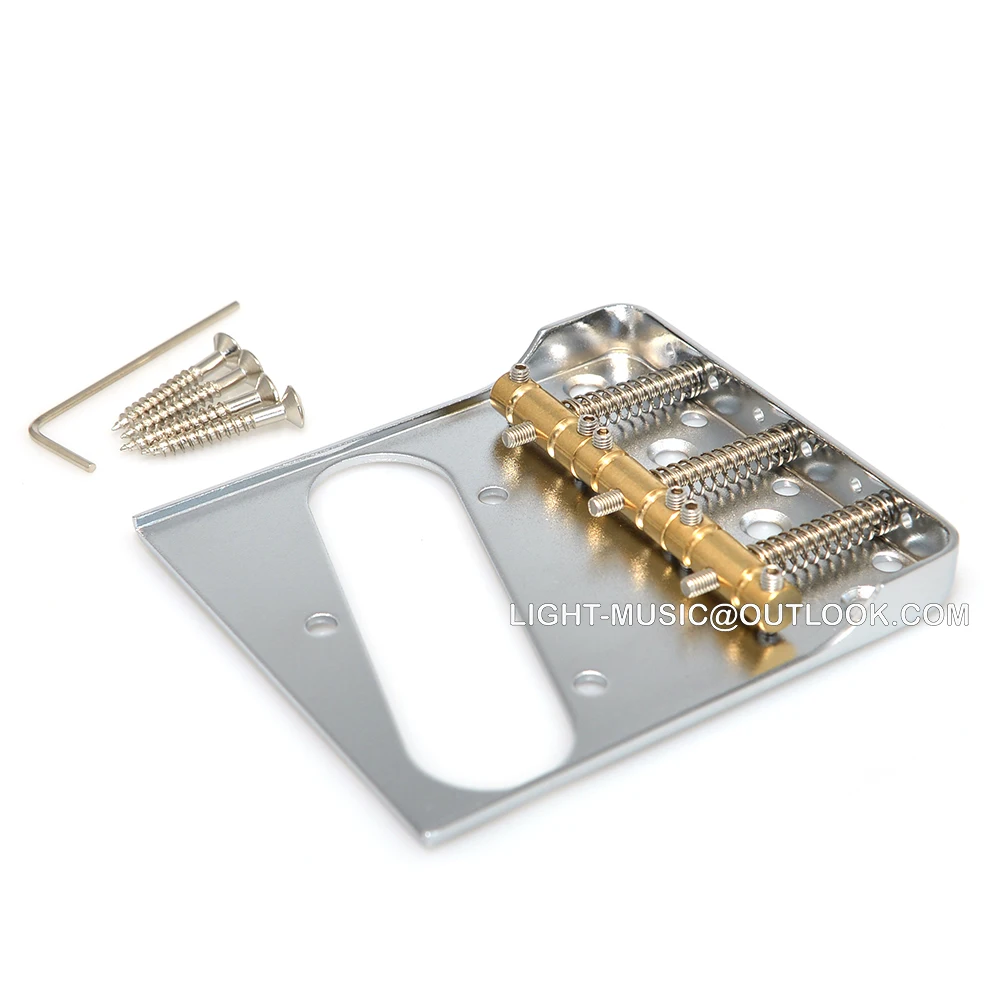 

Guitar Bridge Brass Saddle Bridge For for Electric Guitar Tele Guitar Parts Accessories