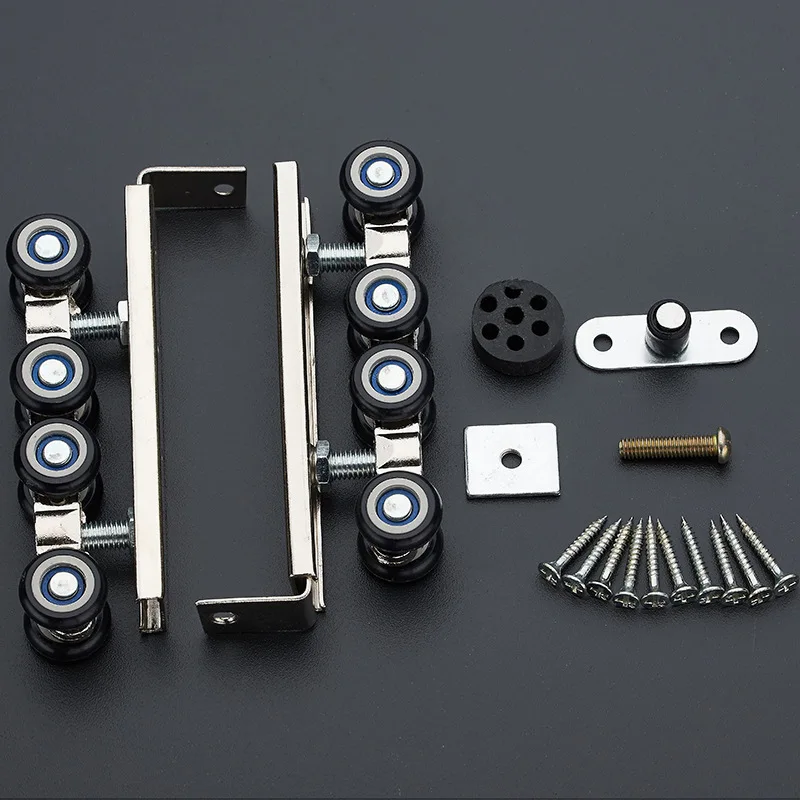 1 пара/комплект 4/5 дюймов деревянная раздвижная дверь подвесное колесо шкив