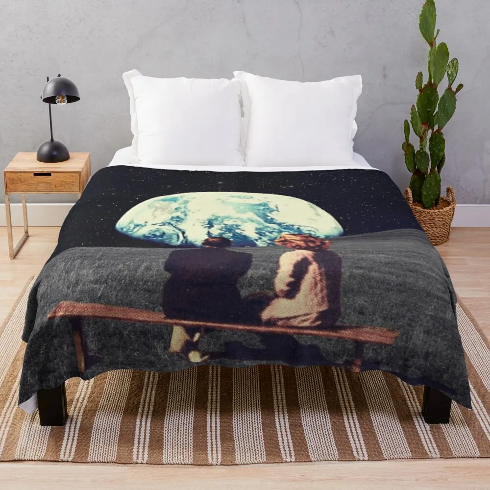 

We Used To Live There Throw Blanket velour throw blanket for sofa queen size