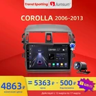 Junsun V1pro AI Voice 2 din Android Auto Radio for Toyota Corolla E140 E150 2006 -2013 Carplay Car Multimedia GPS 2din autoradio